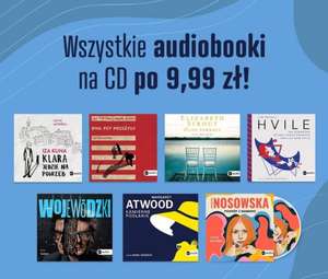Audiobooki na CD po 9,99 zł