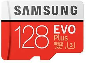 Karta pamięci 128GB Samsung EVO Plus 100/95 MB/s (MB-MC128GA/EU) + adapter