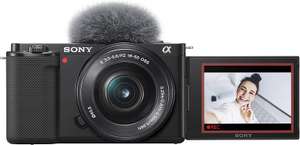 Bezlusterkowy aparat Sony ZV-E10 + obiektyw