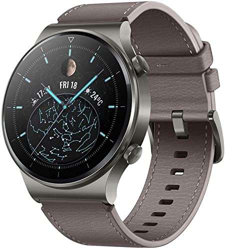 HUAWEI WATCH GT 2 Pro Smartwatch, ekran dotykowy AMOLED HD,połączenia Bluetooth, pomiar tętna, Nebula Gray 154,03 EUR