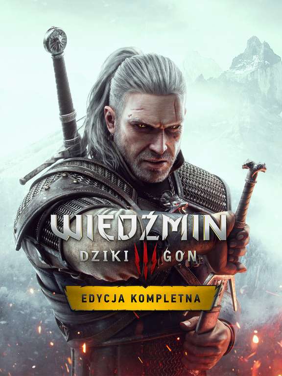 Wiedźmin 3: Dziki Gon - Edycja Kompletna - Epic Games za 37,25 zł / Steam za 37,49 zł