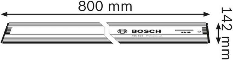 Szyna do zagłębiarki / frezarki Bosch FSN 800