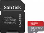Karta pamięci SanDisk Ultra microSDXC 128GB (140MB/s A1 UHS-I + Adapter) @ Komputronik