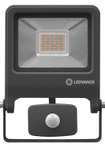 LEDVANCE Naświetlacz LED, ENDURA FLOOD Sensor Ciepły biały / 30 W, 220…240 V, kąt rozsyłu światła: 120°, 3000 K, materiał: aluminum, IP44