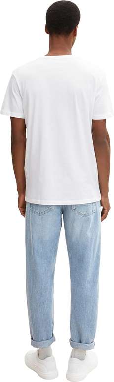 TOM TAILOR Męskie T-shirt Basic w dwupaku rozmiar L @amazon