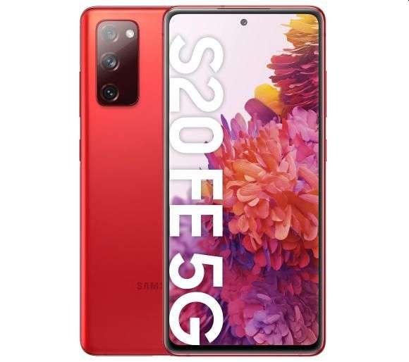 Smartfon Samsung Galaxy S20 FE 5G 6/128GB Kolor czerwony Wersja 5G