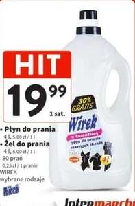 Płyn do prania Wirek - 4 litry za 19.99zł