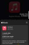 Apple Music - darmowy miesiąc po kliknięciu w baner