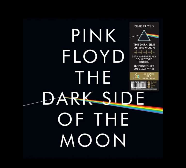Pink Floyd 50'th Unniversary clear vinyl