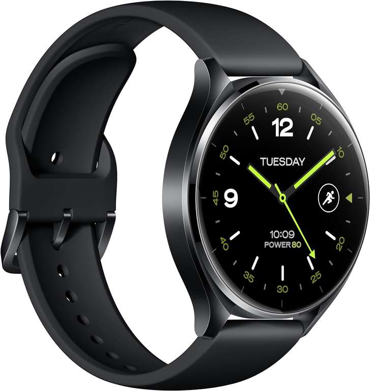 Smartwatch XIAOMI Watch 2 (Snapdragon W5+ Gen1, Wear OS, AMOLED 1,43") czarny/biały