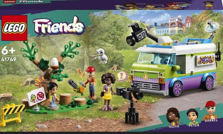 LEGO Friends 41749 Samochód dziennikarza /Allegro Days