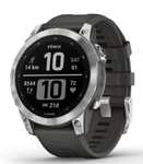 Smartwatch Garmin Fenix 7 Silver Grey (GPS, Gorilla Glass DX, do 18 dni na baterii, 10 ATM) @ Decathlon