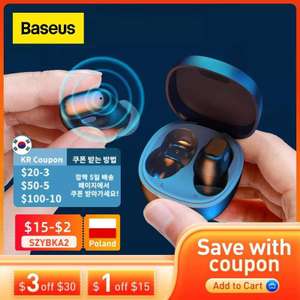 Baseus WM01 TWS słuchawki Bluetooth