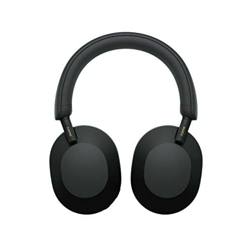 Sony WH-1000XM5 bezprzewodowe słuchawki Bluetooth z redukcją szumów ANC (30 h, czujnik dotykowy, aplikacja Connect, szybkie ładowanie)