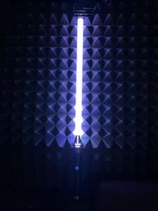 Miecz Świetlny Lightsaber RGB 14 kolorów aluminium żyroskop Star Wars - $27.43