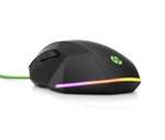 Mysz przewodowa HP Pavilion 200 RGB Podświetlenie do 3200 dpi 5 przycisków funkcyjnych Czarny / Zielony 125 x 75 x 40,5 mm | Amazon | 10.32€