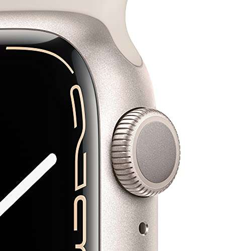 Apple Watch Series 7 GPS, 41 mm, księżycowa poświata - Pepper.pl