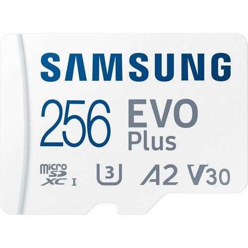 Karta pamięci SAMSUNG Evo Plus microSDXC 256GB + Adapter