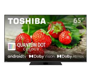 Telewizor Toshiba 65QA7D63DG 65" QLED Android TV Dolby Vision Dolby Atmos DTS-X 60Hz + kod 200 zł na kolejne zakupy