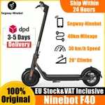 Hulajnoga elektryczna Segway Ninebot F40 Global 30 km/h wysyłka z PL