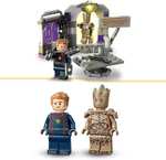 LEGO 76253 Marvel Kwatera Strażników Galaktyki Vol. 3, Minifigurki Groota i Star-Lorda