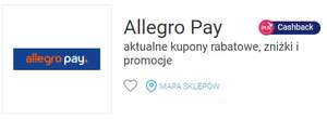 Cashback Goodie Allegro Pay w wysokości 30 zł - dla nowych