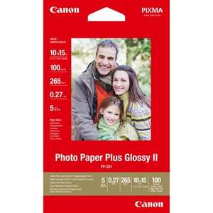Papier Canon PP-201 błyszczący II Photo Paper Plus 4×6" – 100 arkuszy