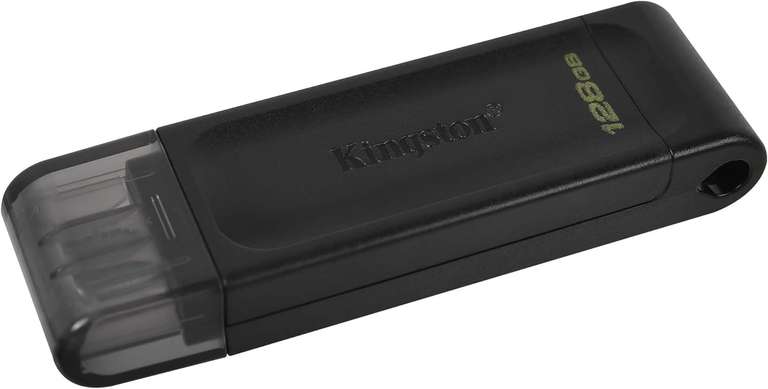 Pendrive USB-C Kingston DataTraveler 70, DT70/128GB USB-C, zapis/odczyt 30/100 MB/s - 5 lat gwarancji, darmowa dostawa Prime
