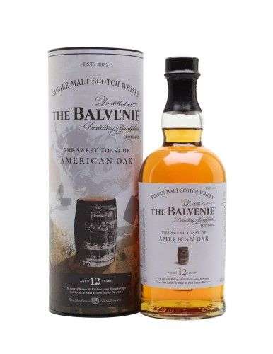 Whisky BALVENIE 12YO SWEET TOAST OF AMERICAN OAK 43% 0,7
