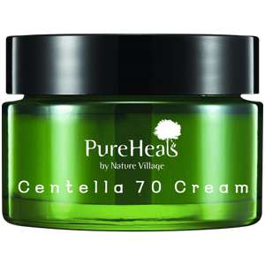 Pureheals Centella 70, łagodzący krem do twarzy z wąkrotą azjatycką 70%, 50 ml