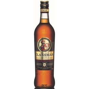 CLANSMAN Blended Scotch Whisky Frisco 1Litr MWZ 100 z nutą Torfu