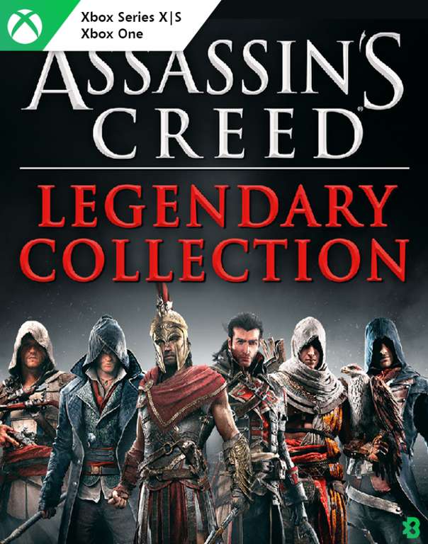 Assassin's Creed Legendary Collection AR XBOX One / Xbox Series X|S CD Key - wymagany VPN