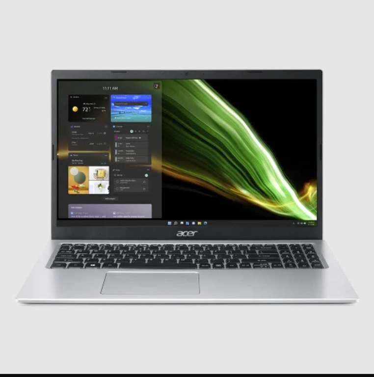 laptop Acer Aspire 3 Laptop | A315-58 | Srebrny | i3-1115G4, 256 GB SSD, 8 GB