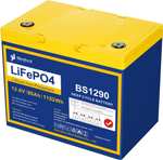 Akumulator litowy głęboki cykl 12.8V 90AH 1152Wh Akumulator litowy morski fosforan LiFePO4 Zastępcza bateria słoneczna BMS