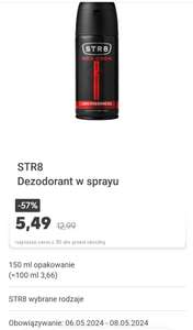 Dezodorant STR8 150 ml spray 5,49 zł Kaufland