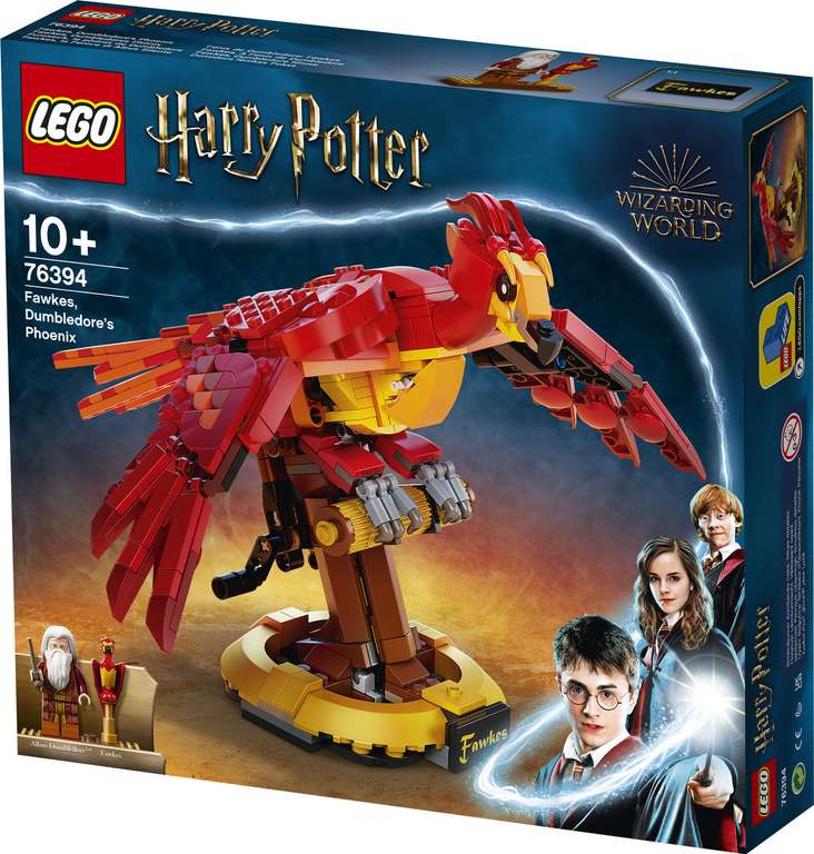LEGO Harry Potter, klocki Fawkes, feniks Dumbledore'a, 76394