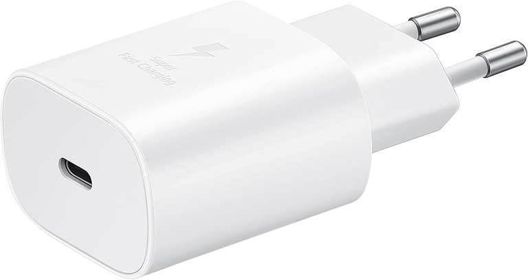 Samsung ładowarka do szybkiego ładowania 25 W (Ep-TA800), biała z kablem USB-C - USB-C