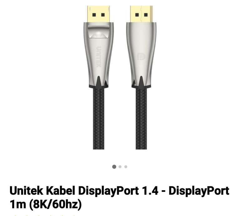 Unitek Kabel DisplayPort 1.4 - DisplayPort 1m (8K/60hz)