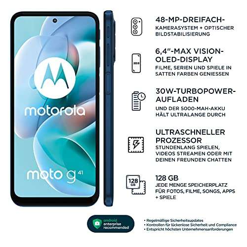 Smartfon Motorola G41 6/128 GB z OIS