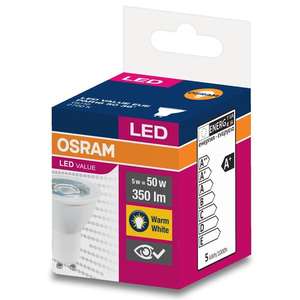 Żarówka LED OSRAM LVPAR165036 5W GU10 1,99zł za 1 sztukę - Mediaexpert