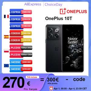 Smartfon Oneplus 10T 8/128GB wersja Global kolory czarny/zielony - 306$