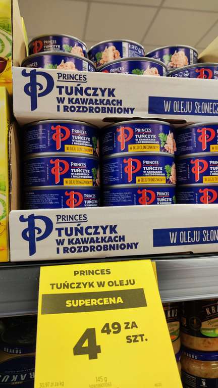 Tuńczyk w oleju Princes NETTO Bielany Wrocławskie