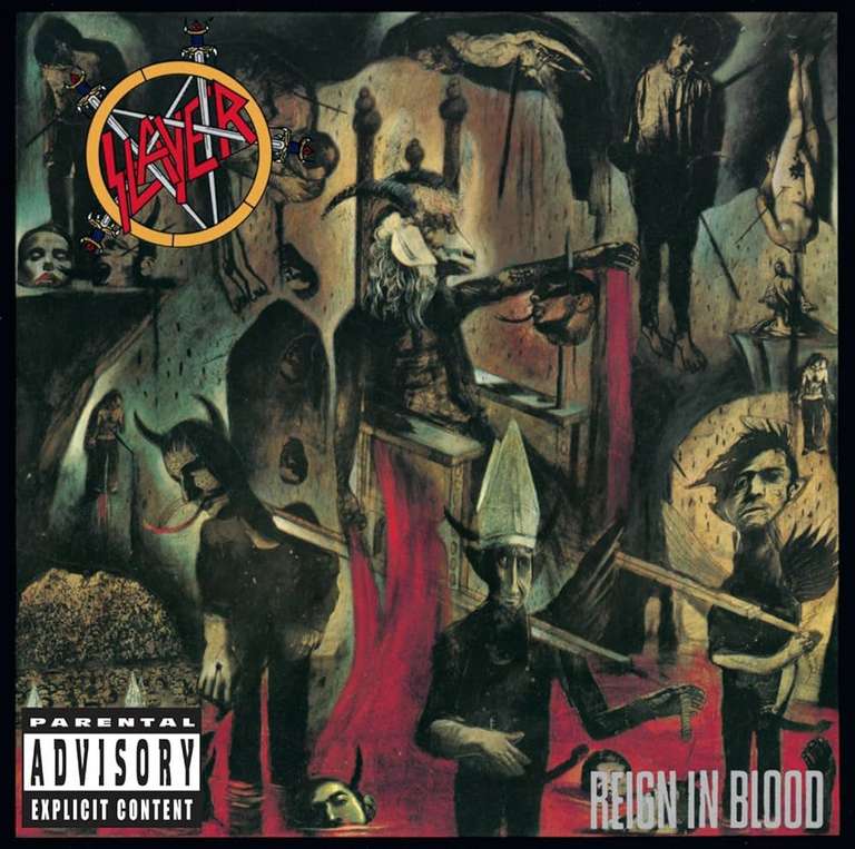 Slayer (CD): Seasons in the Abyss, South of Heaven, Reign in Blood, God Hate Us All