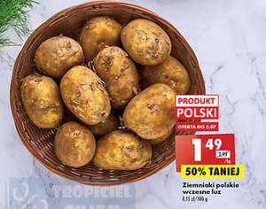 Ziemniaki wczesne kg @Biedronka