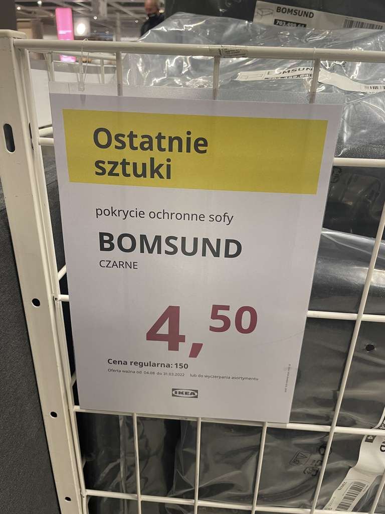 IKEA Bomsund - pokrycie na sofe