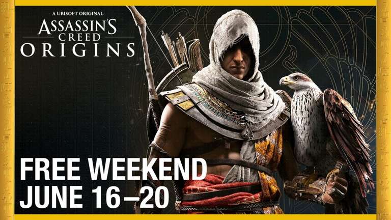 Darmowy weekend Assassin’s Creed Origins od 16 do 20 czerwca (PC, Xbox One, Xbox Series S/X, PS4, PS5, Stadia) @ Ubisoft