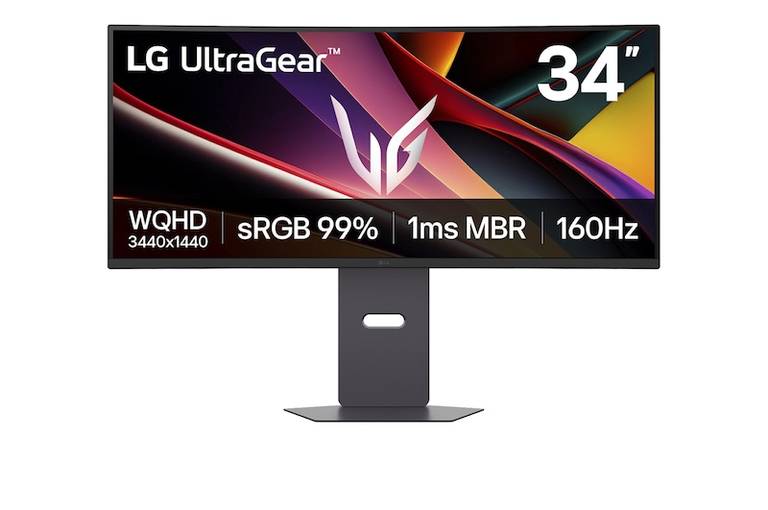 Monitor LG UltraGear 34" 21:9 34G600A-B WQHD(3440x1440) 160Hz HDR10 sRGB I Zakrzywienie 1800R (możliwe 819zł) I Dostawa z wniesieniem 0zł