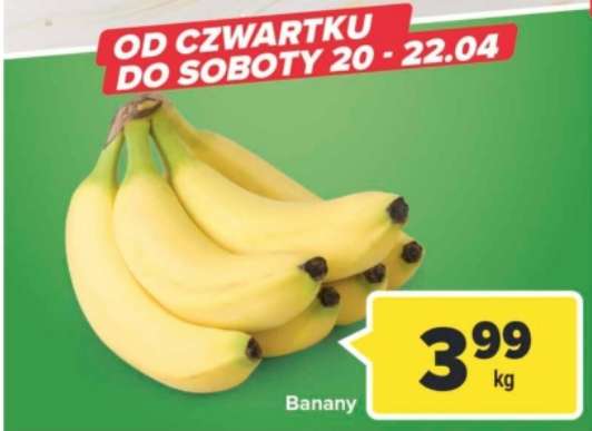 Banany 1kg @Carrefour