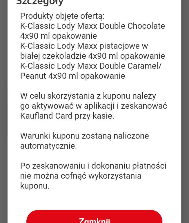 K-Classic Lody Maxx Double 4x90 ml 1+1 - Kaufland