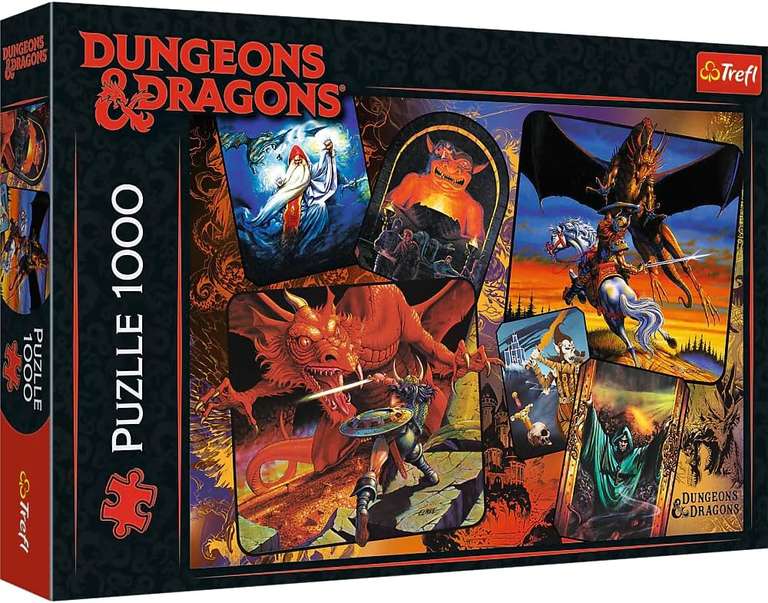 Puzzle 1000 części Dungeons & Dragons @Amazon